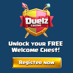 Duelz.com is all about elevating your casino experience to the next level. Great gamification concept!
